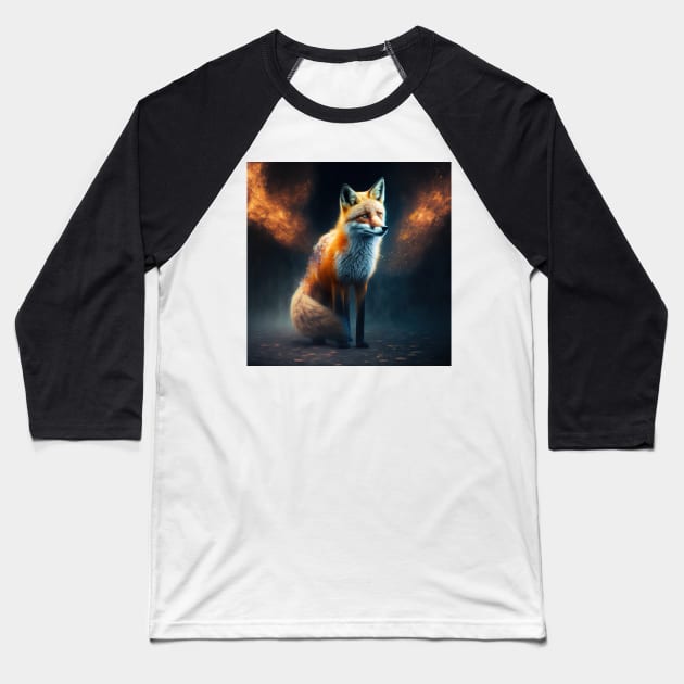 magic animals Baseball T-Shirt by Imagier